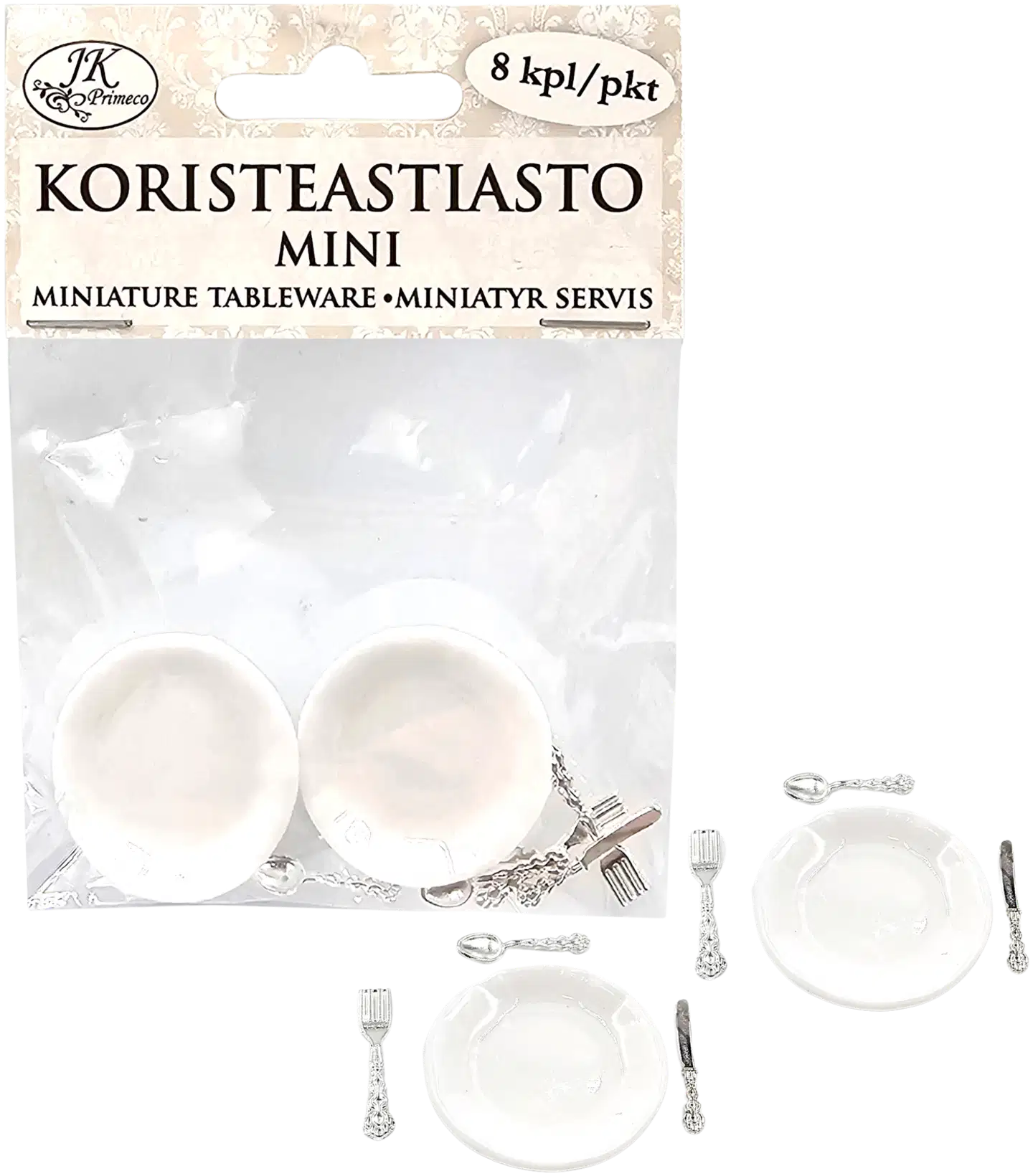 J.K. Primeco koristeastiasto 8kpl - 1