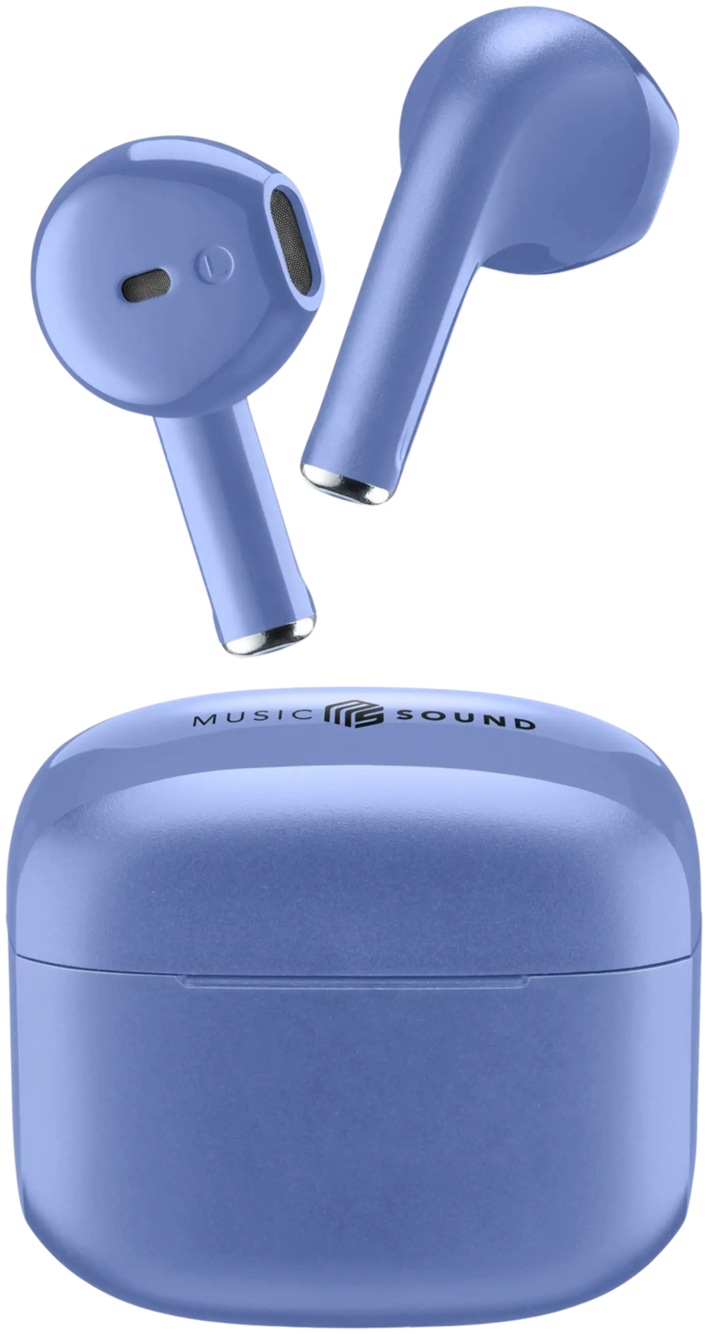 MusicSound Bluetooth nappikuulokkeet Swag vaaleansininen - 1