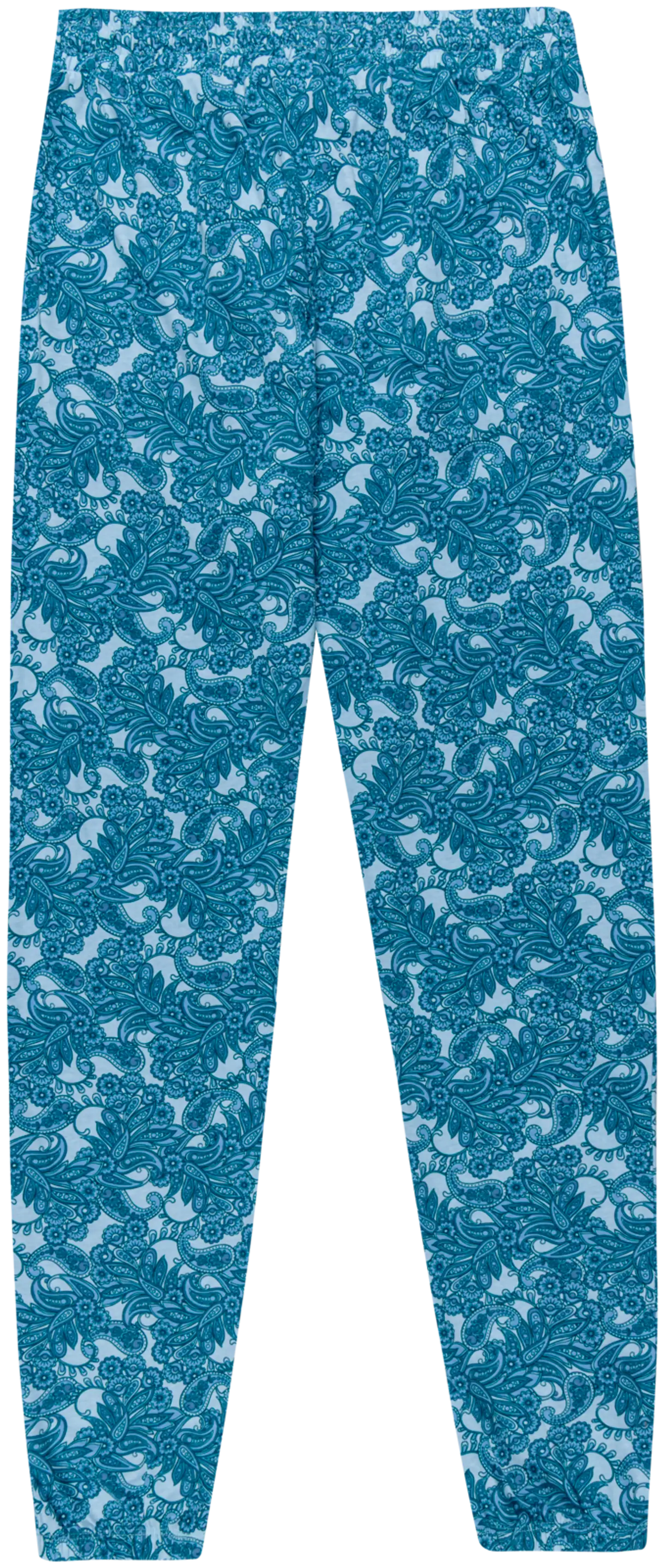 Actuelle naisten pyjamahousut 212A382509 - BLUE AOP - 2