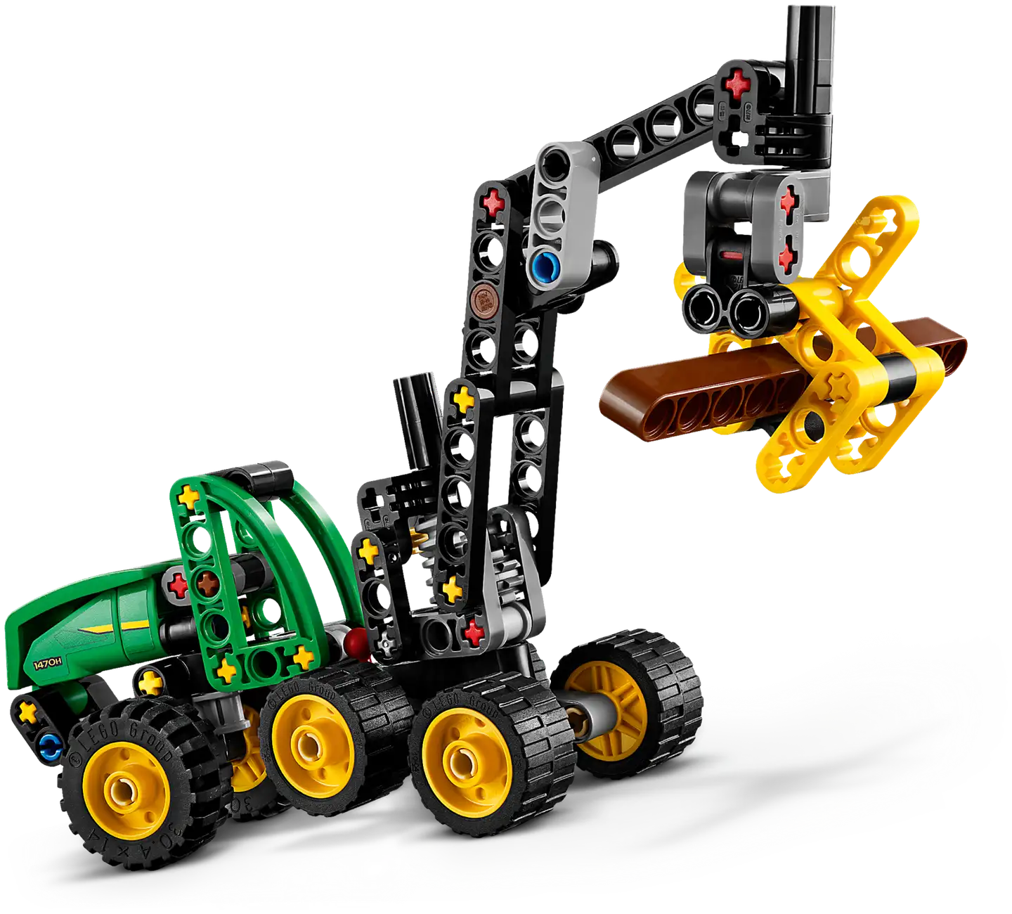 LEGO® Technic 42218 Pyörillä varustettu John Deere 1470H ‑harvesteri - 4