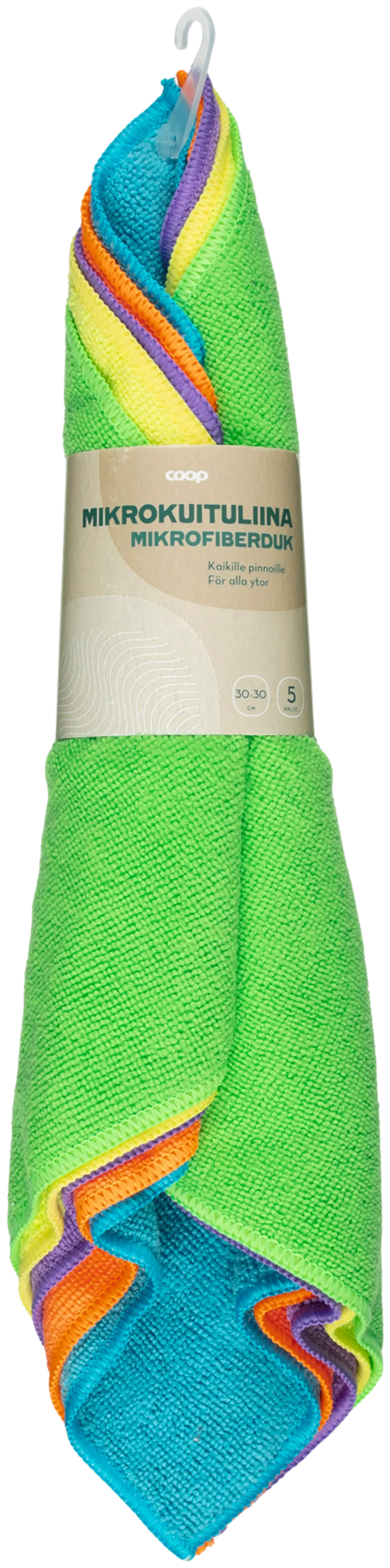 Coop mikrokuituliina 5 kpl