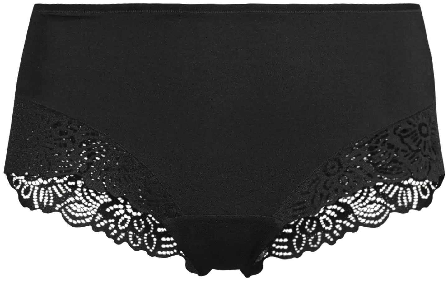Actuelle naisten hipster-alushousut 210A332626 - Black - 2