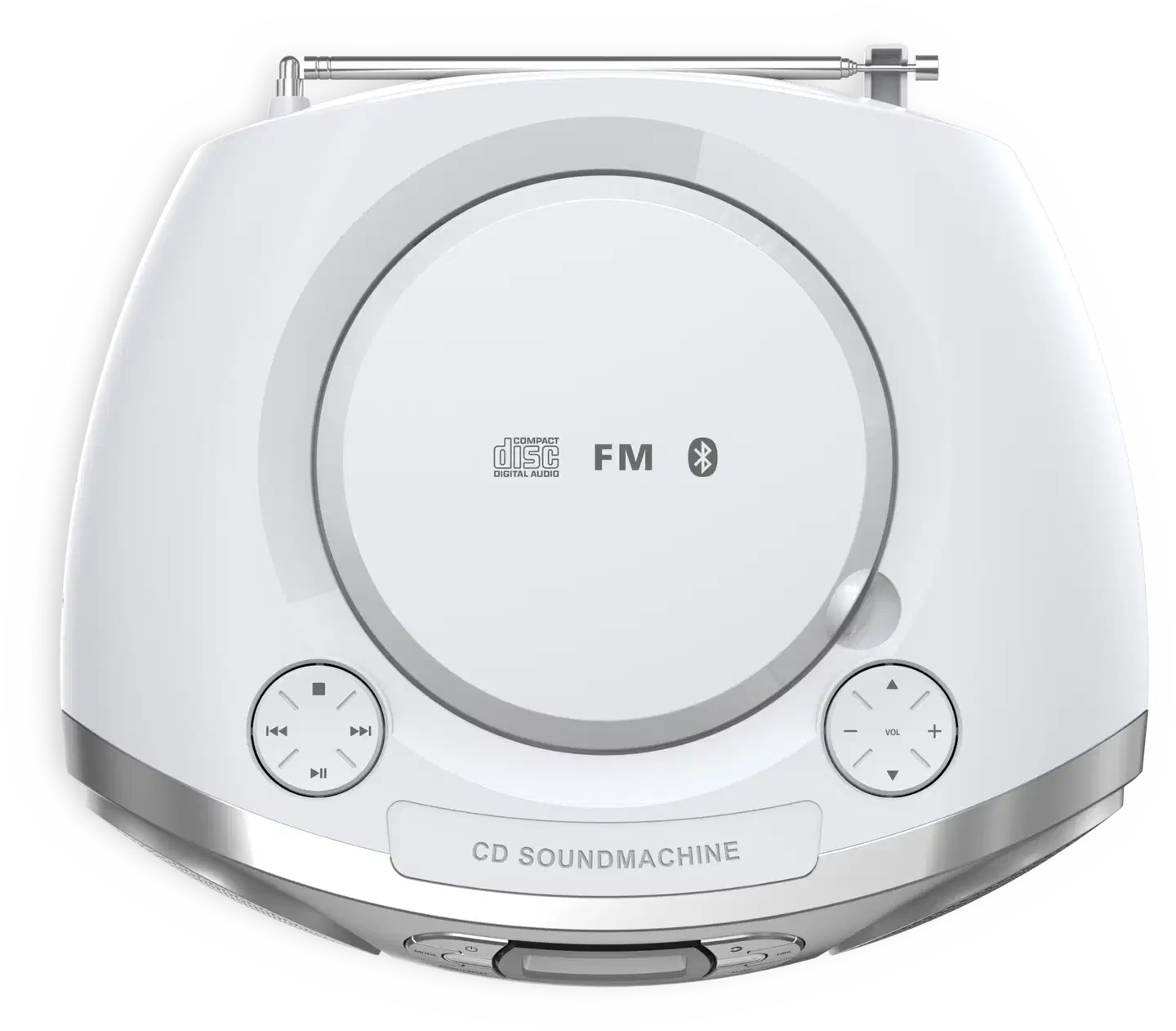 Philips kannettava CD-radio TAZ2000S/10 hopea - 4