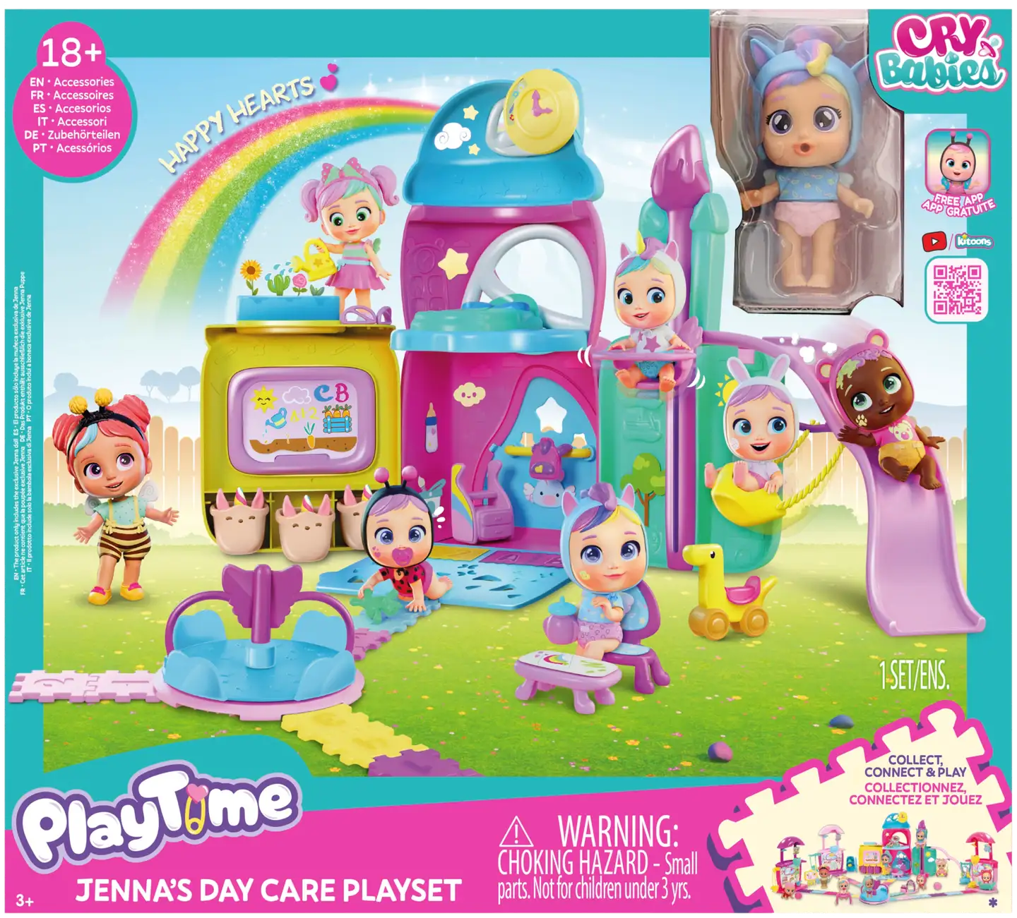 Cry Babies Playtime Jennan Päiväkoti -Leikkisetti - 2
