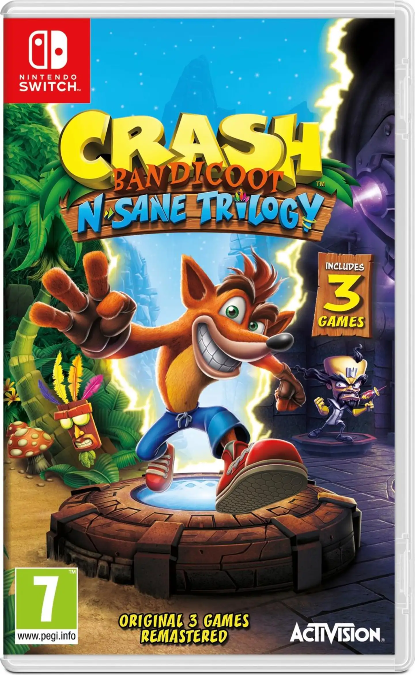 Nintendo Switch Crash Bandicoot N. Sane Trilogy