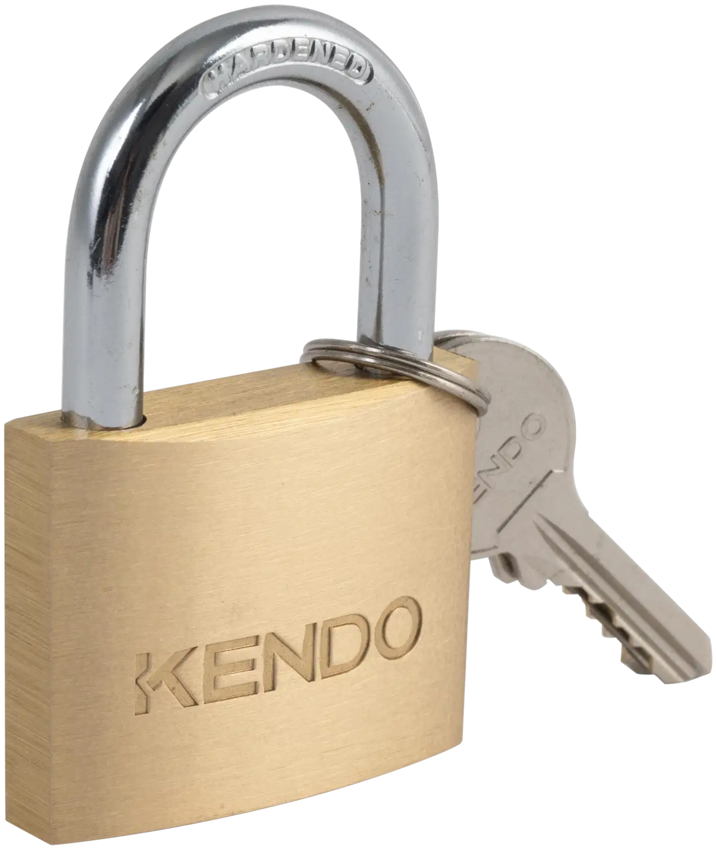 Kendo Riippulukko messinki, sangan vahvuus 7 mm - 1