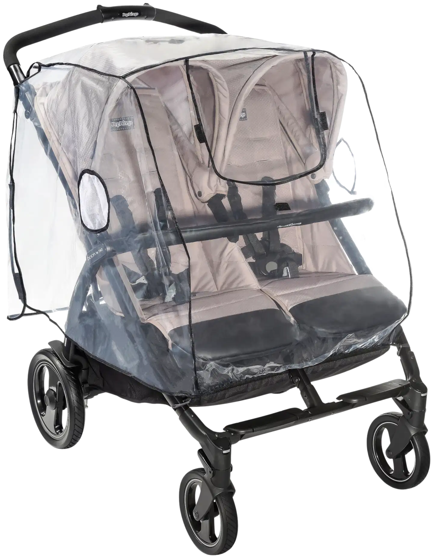 Reer sadesuoja tuplarattaille vierekkäin istuttavat - 1