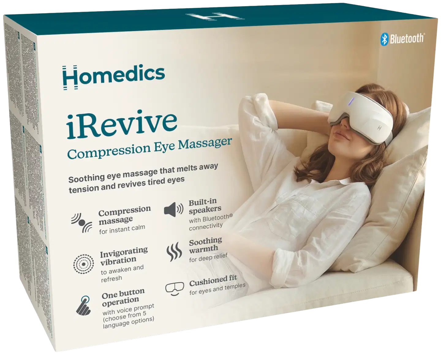HoMedics SPE-330H-WW kompressiosilmähierontalaite - 5