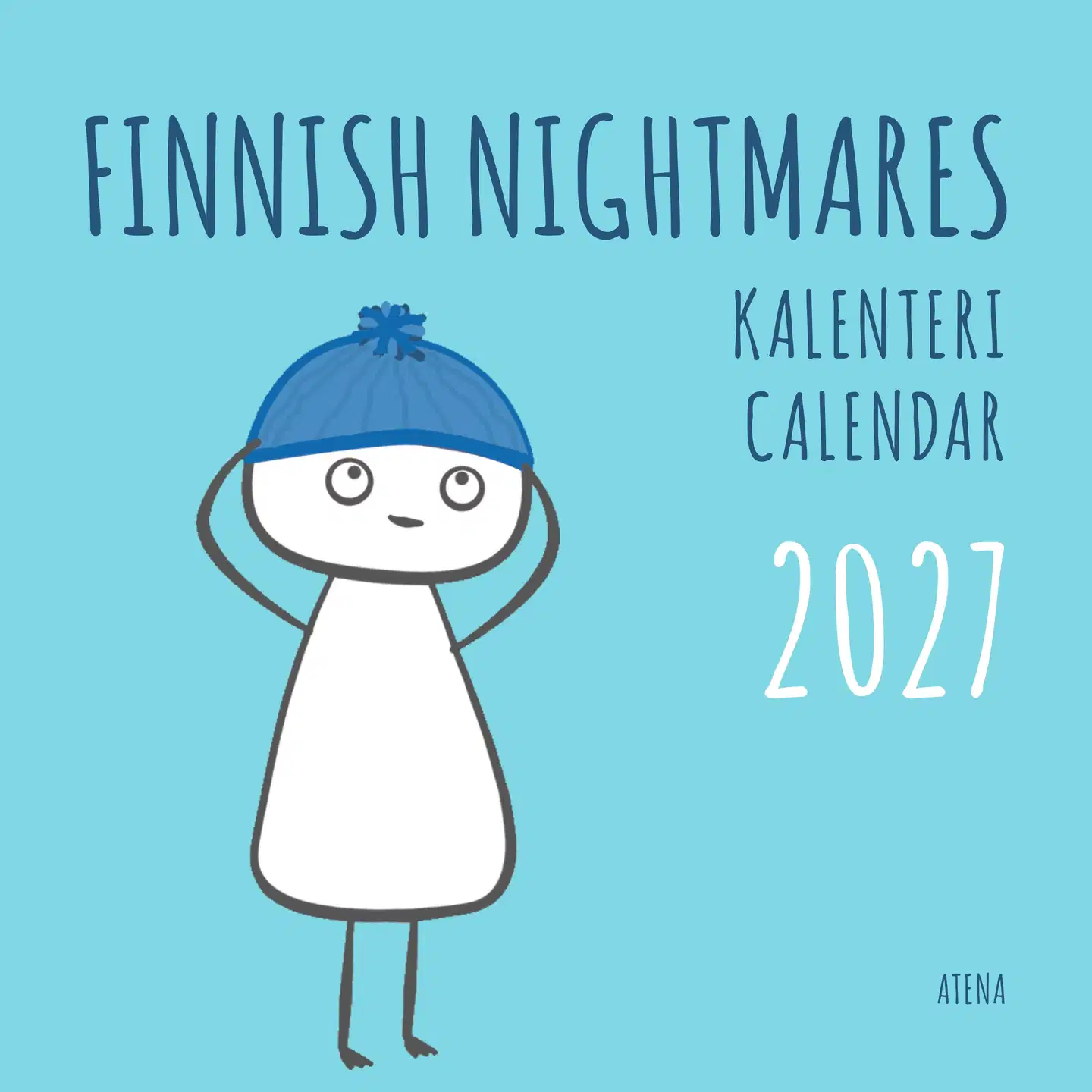 Atena Seinäkalenteri Finnish Nightmares 2027