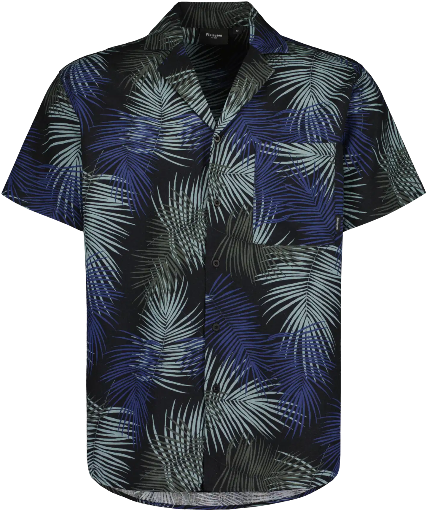 Finlayson miesten pellavapaita Palma - BLACK - 1