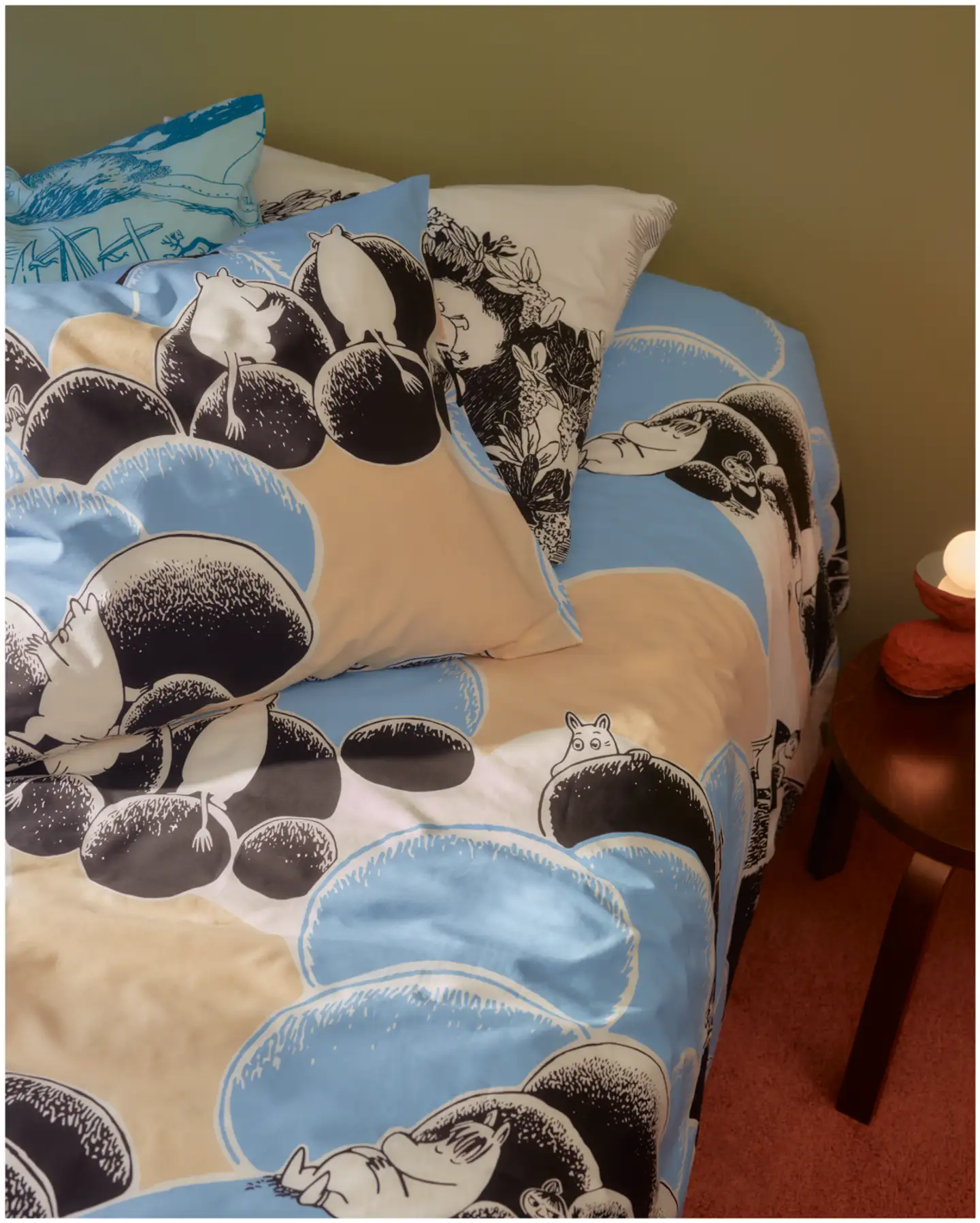 Moomin Arabia  Muumi p.lak.set. 150x210 Kiviä GOTS