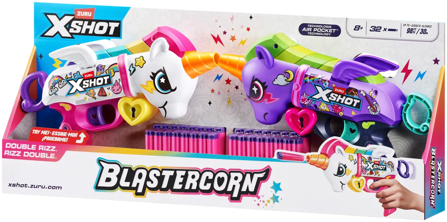 X-Shot Blastercorn Unisex Blaster 2-pack - 3