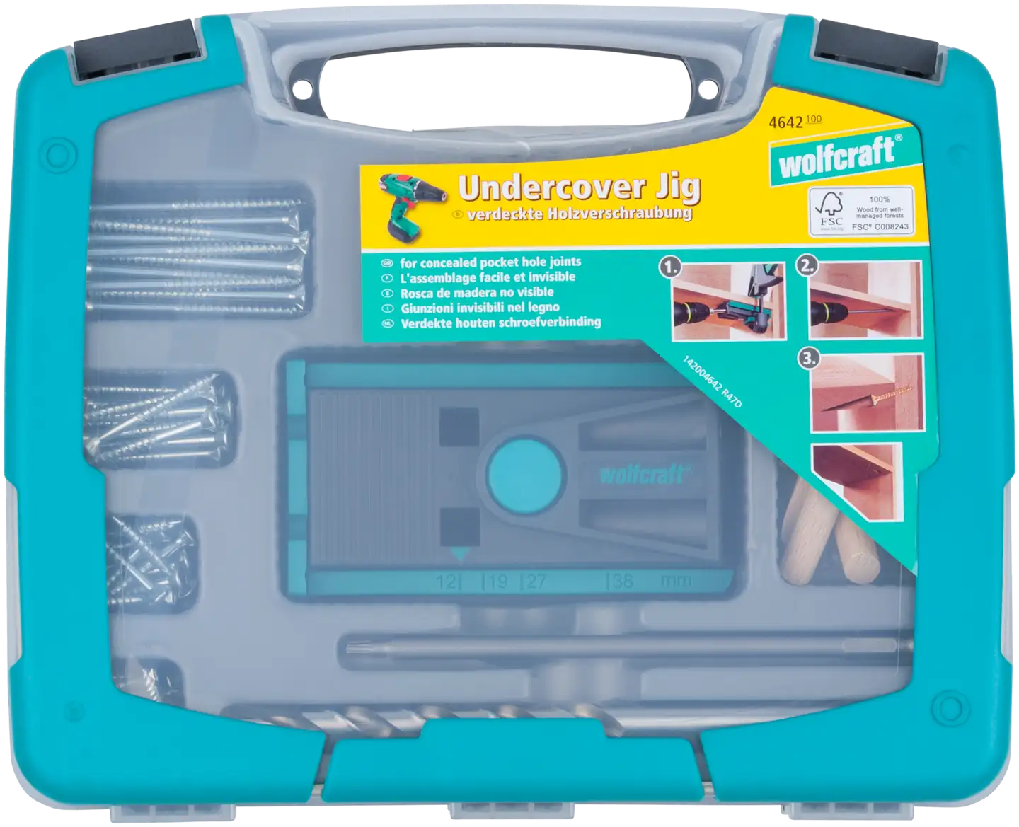 Wolfcraft Undercover Jig -sarja - 1