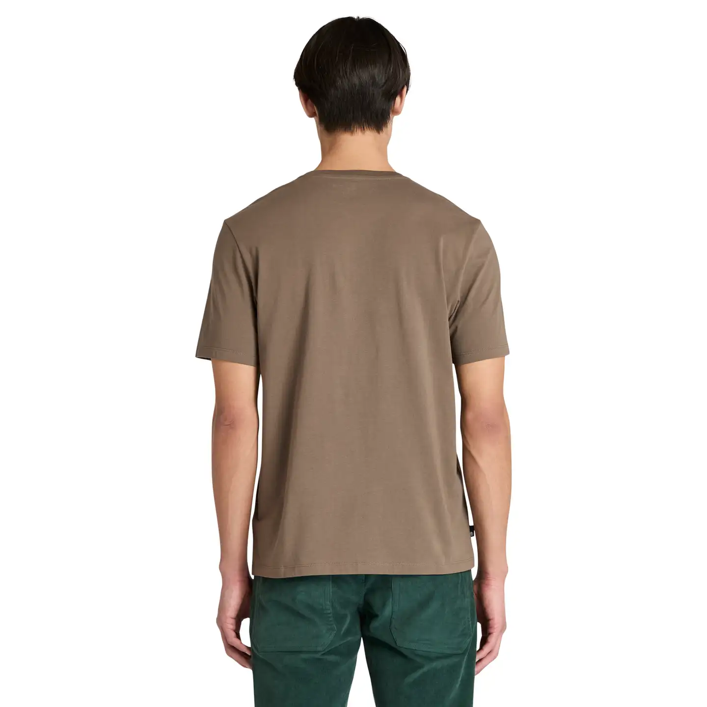 Timberland miesten logo t-paita Northwood - CHOCOLATE CHIP - 2