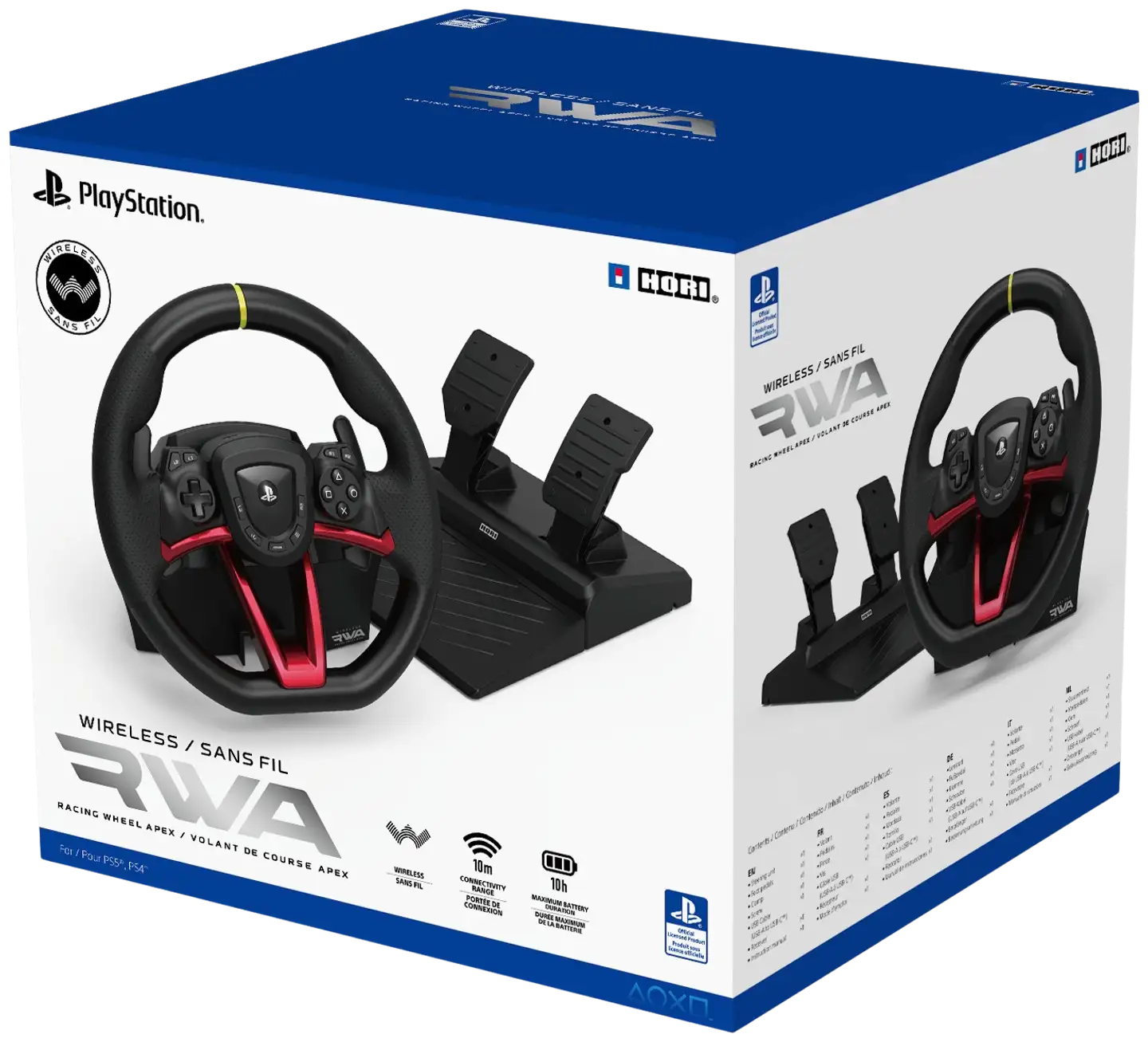 Hori RWA Apex wireless PS5/PS4/PC rattipolkimet - 2