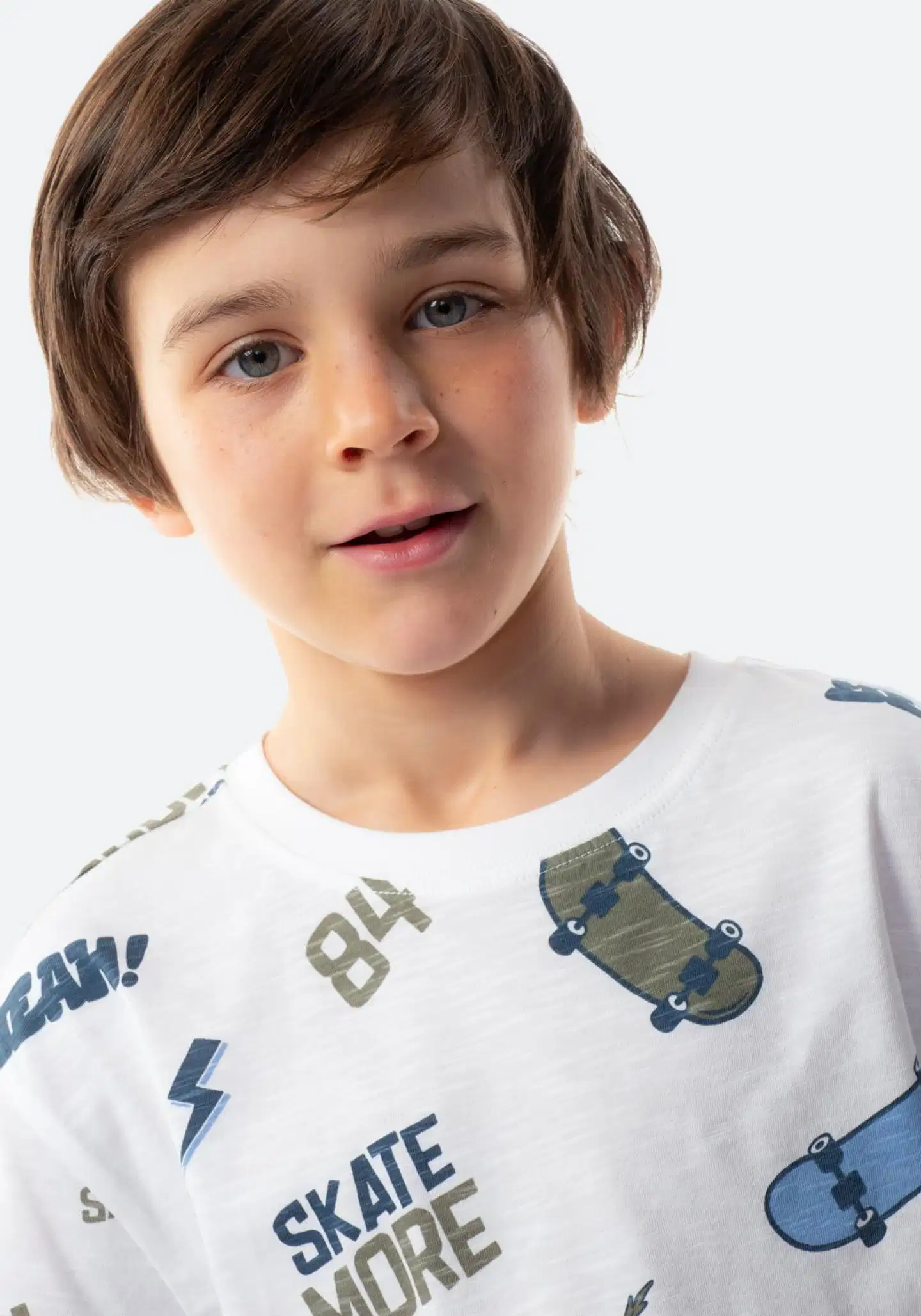 TEX lasten t-paita I276360 - WHITE 1 - 5