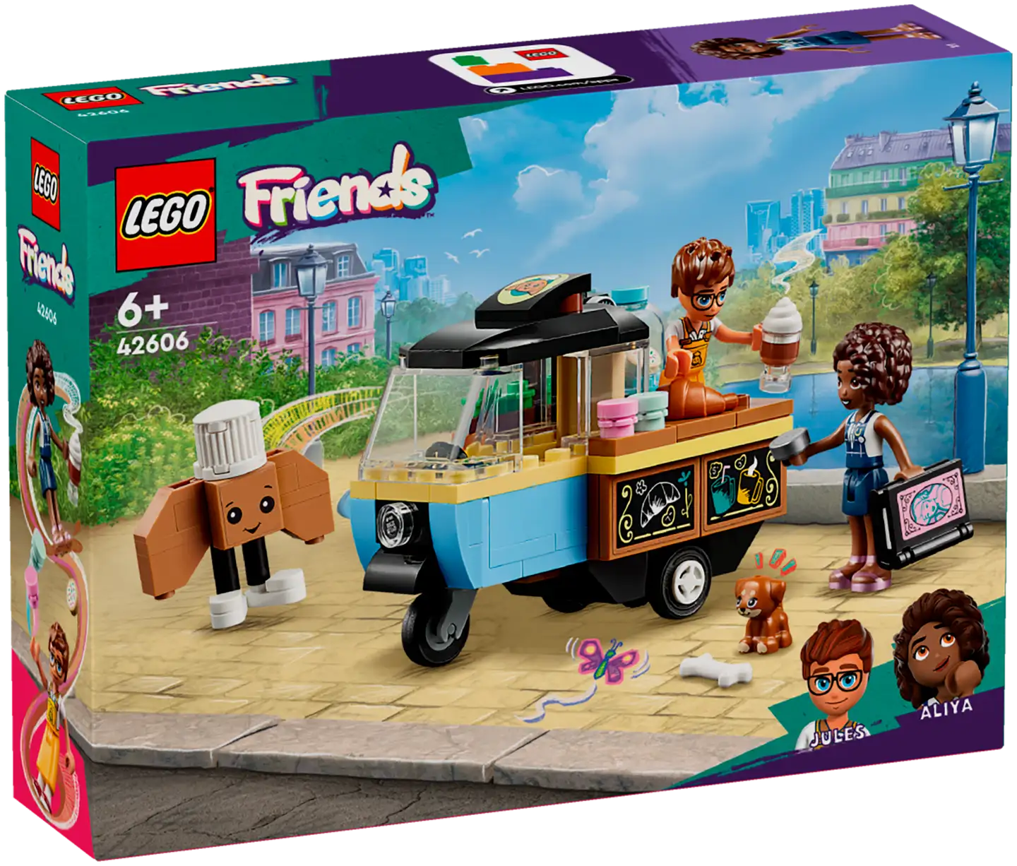 LEGO Friends 42606 Kolmipyöräinen leipomokärry - 1