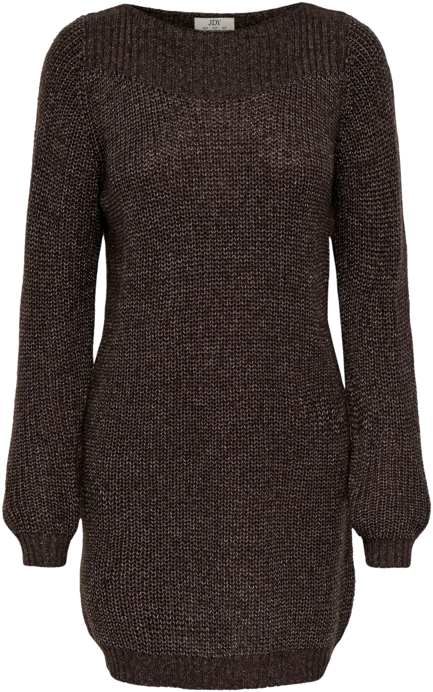 JDY naisten neulemekko Jdywhitney Megan - Coffee Bean W WHITE PLY - 1