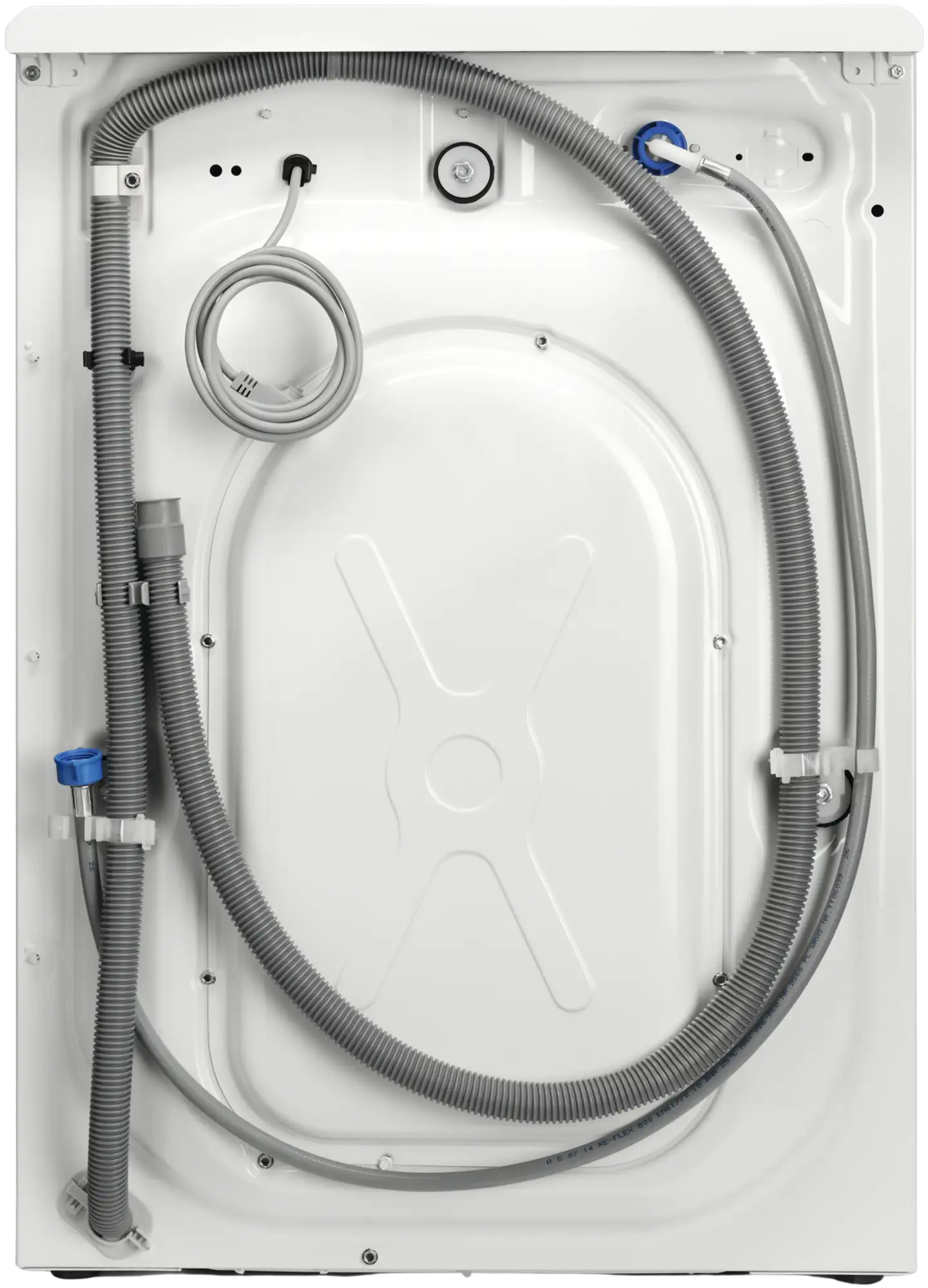 Electrolux edestä täytettävä pyykinpesukone EW5F4248N1 8kg valkoinen - 5