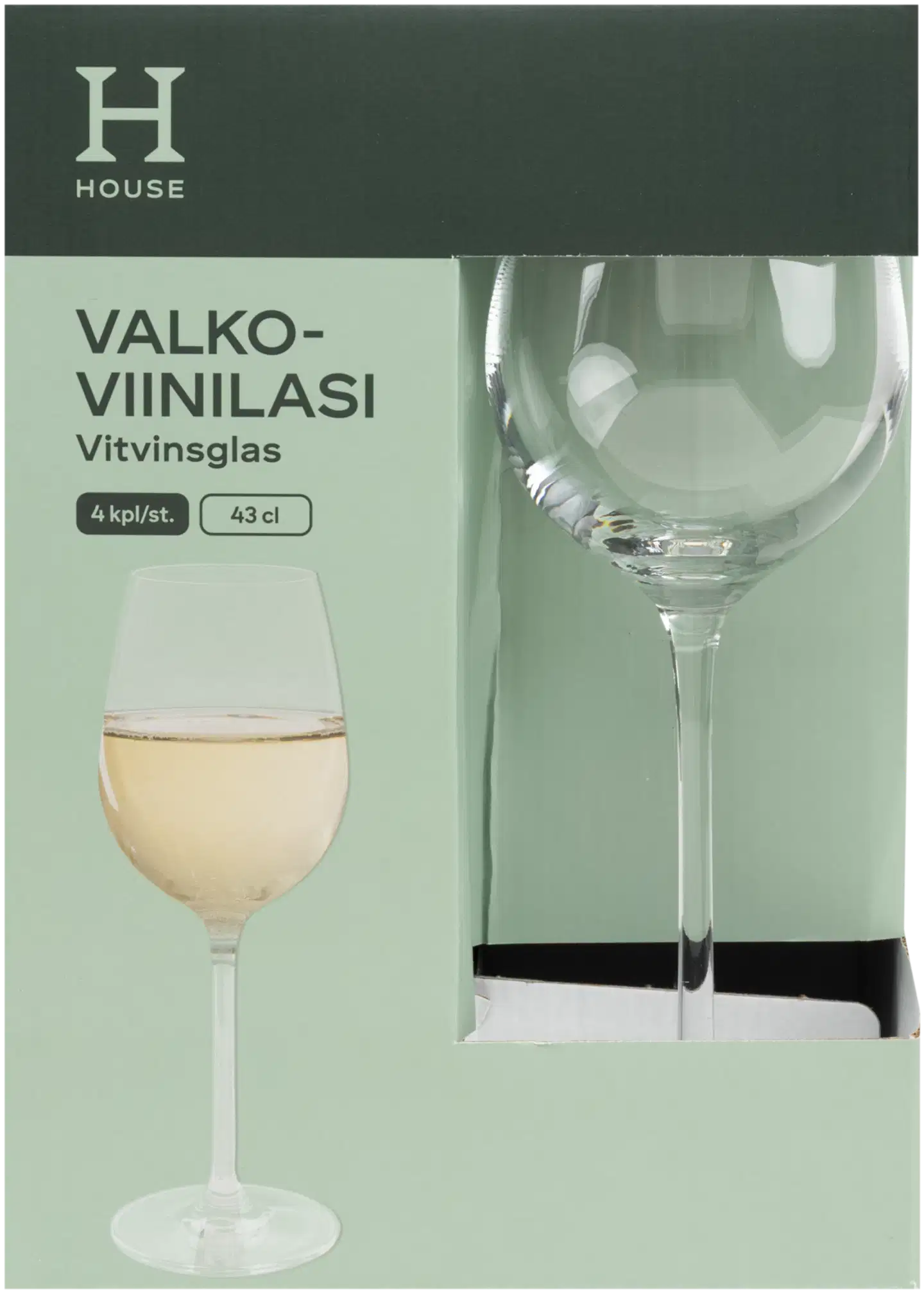 House valkoviinilasi Prima 40 cl 4-pack - 3