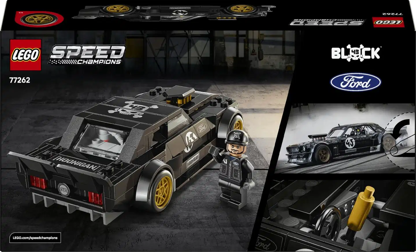 LEGO® Speed Champions 77262 Ken Blockin ’65 Ford Mustang Hoonicorn V1 - 4