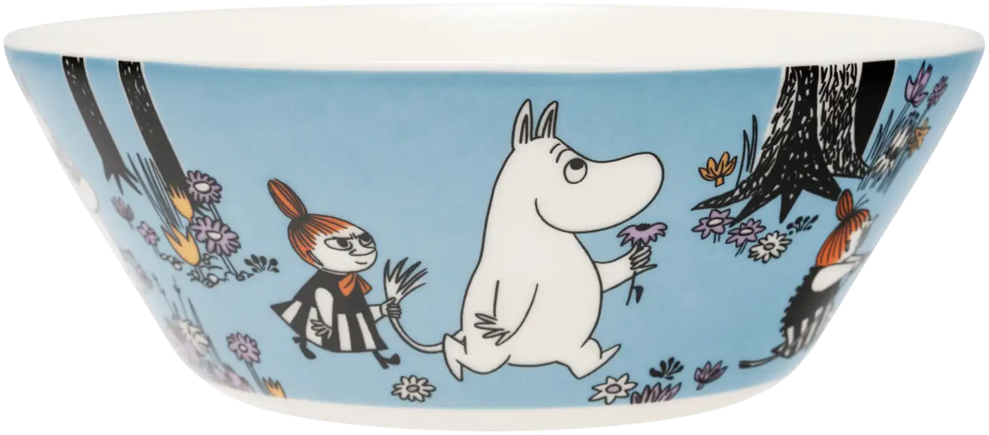 Moomin Arabia Sydänystävät kulho 15 cm - 1