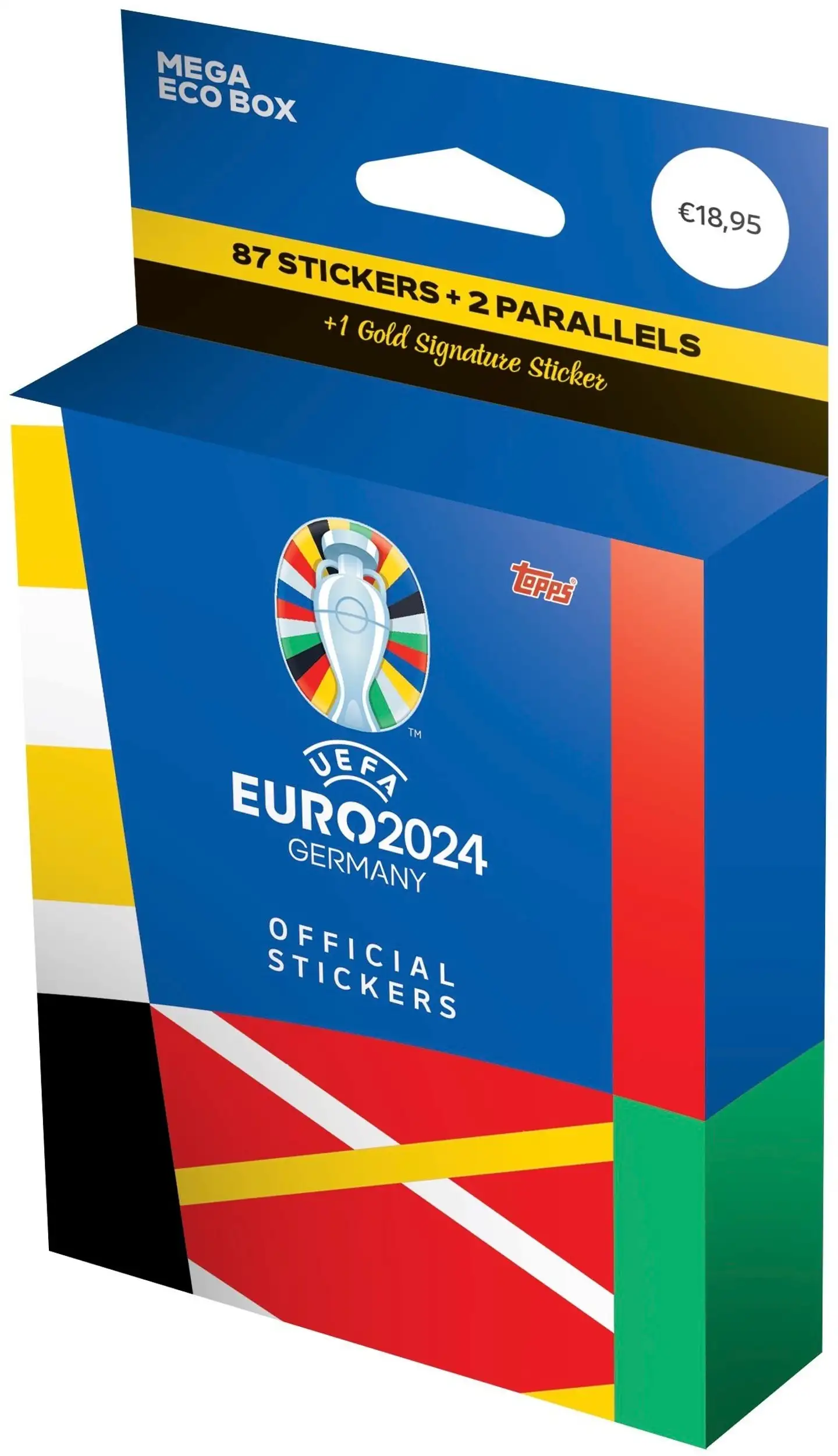 Uefa Euro 2024 Mega Eco Box tarrat keräilytarrat