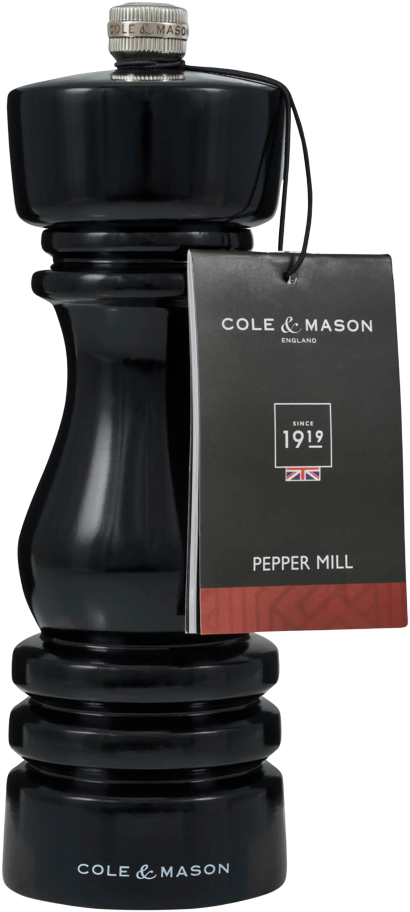 Cole & Mason pippurimylly London 18 cm musta - 2