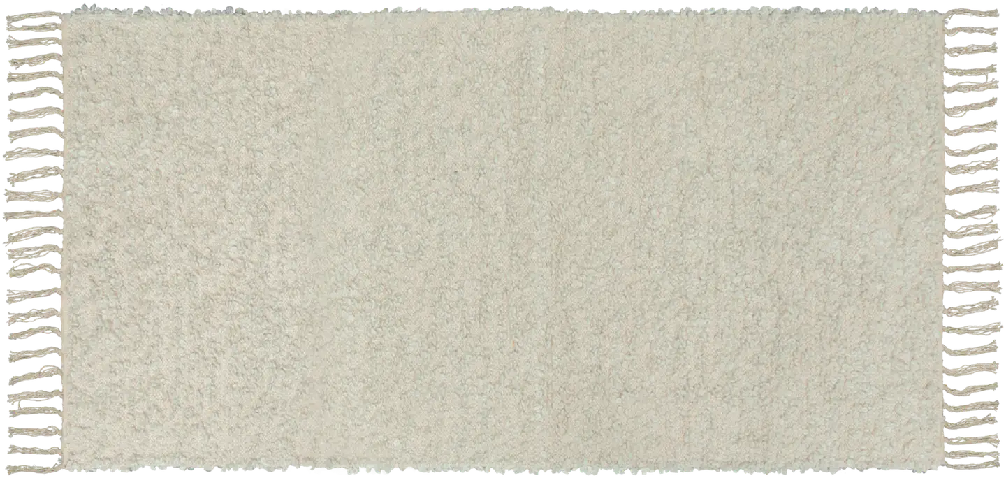 House matto Bouclee 80 x 150 cm luonnonvalkoinen/beige - 1