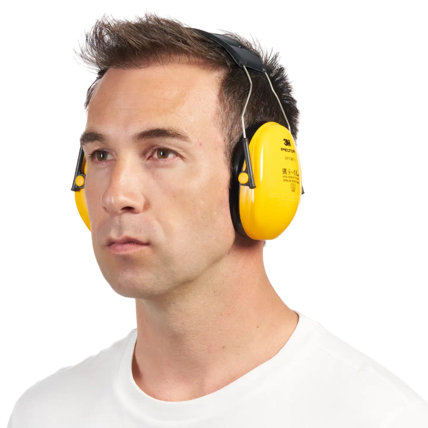 3M™ PELTOR™ Optime™ I Kuulonsuojain H510A, SNR-arvo 27 dB, keltainen - 9