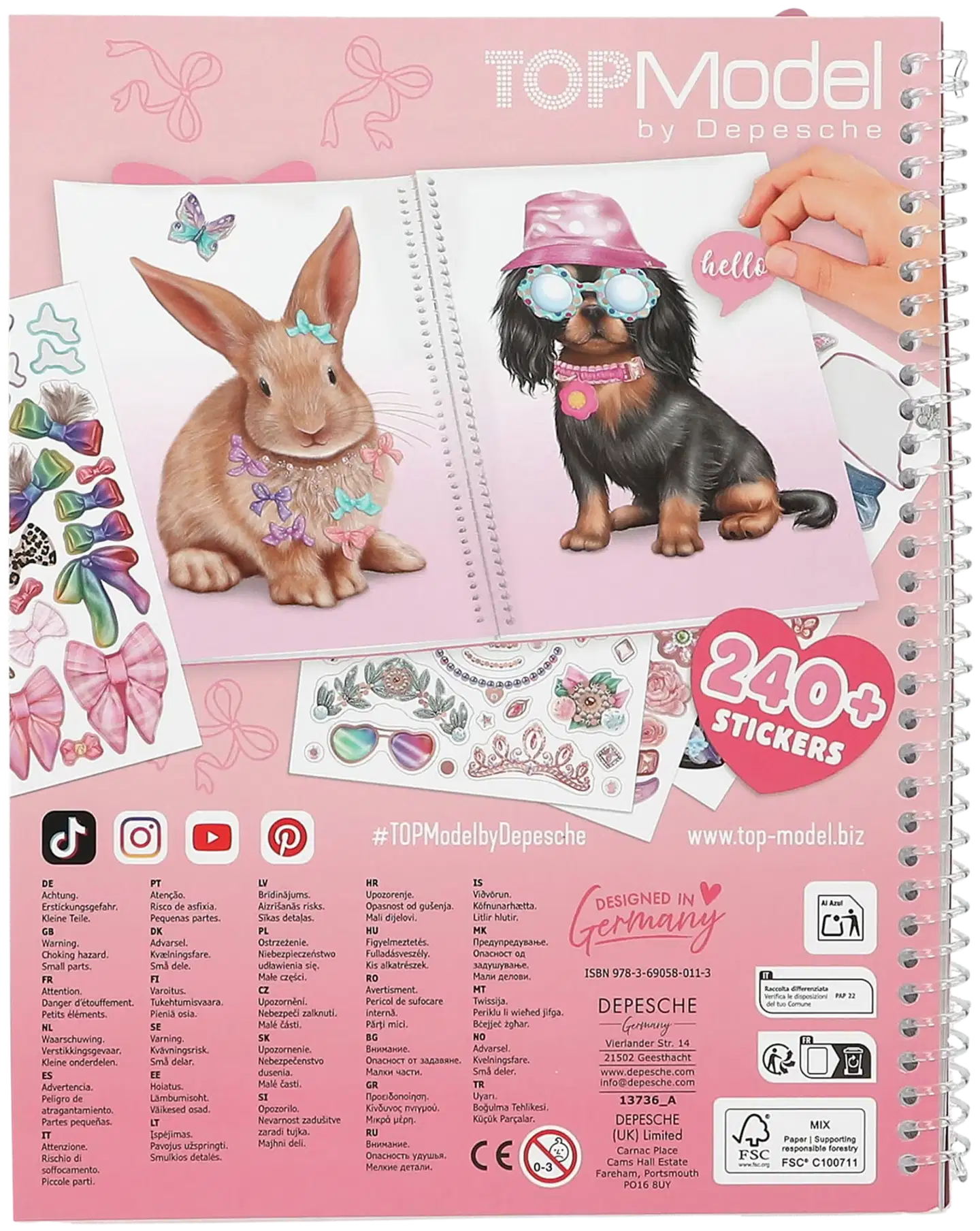 TOPModel Dress Me Up CUTE ANIMALS - 3