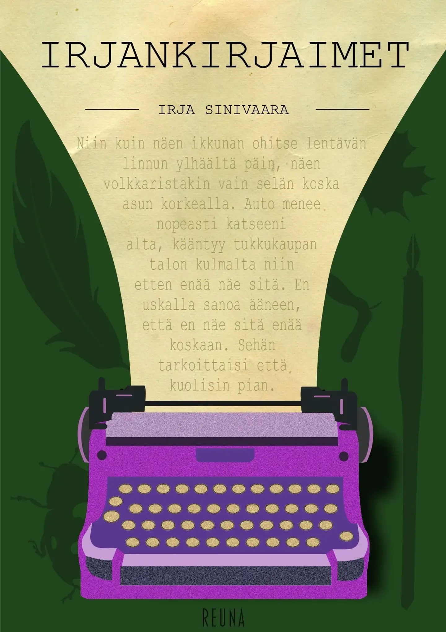 Sinivaara, Irjankirjaimet