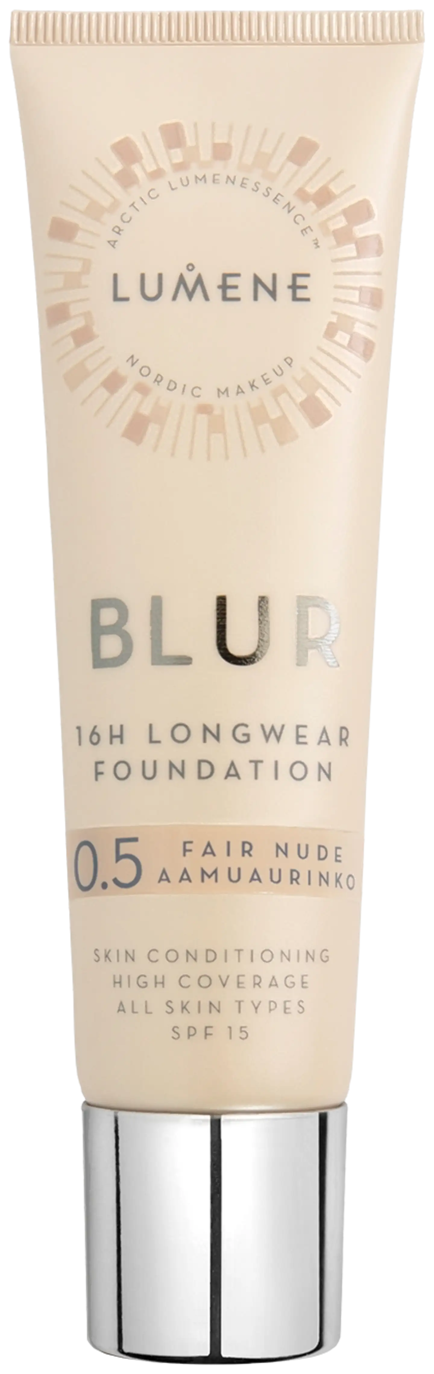 Lumene Blur Pitkäkestoinen meikkivoide SK 15 0.5 Aamuaurinko 30ml - 1