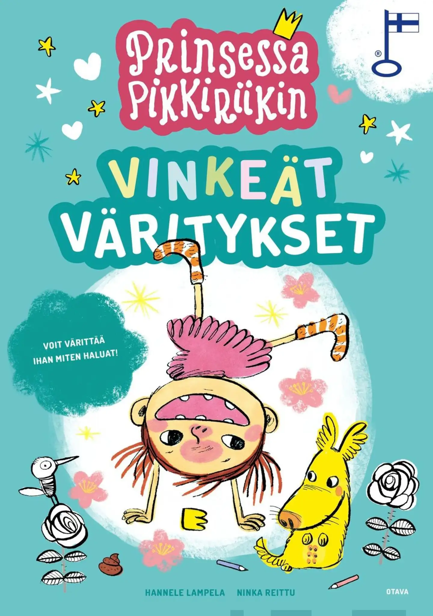 Lampela, Värityskirja Prinsessa Pikkiriikin vinkeät väritykset