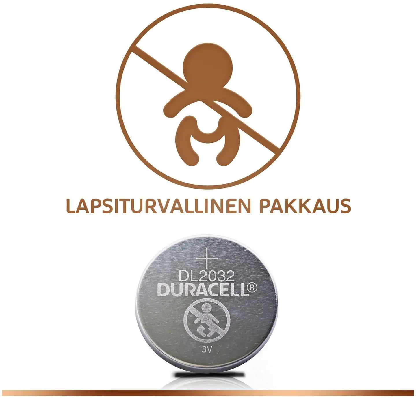 Duracell 2kpl Electonics 2032 nappiparisto - 2