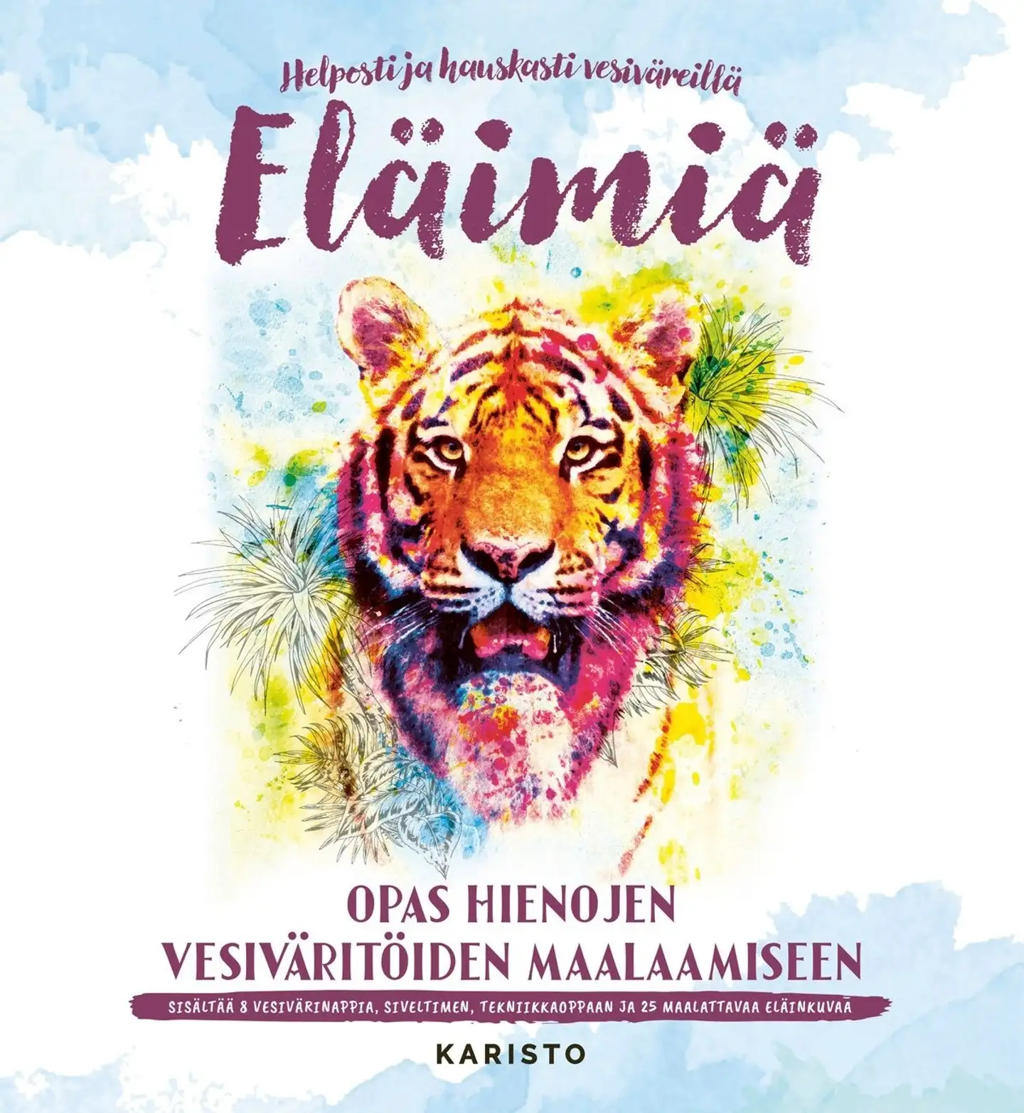 Sanderson, Maalaa helposti ja hauskasti vesiväreillä - Eläimiä