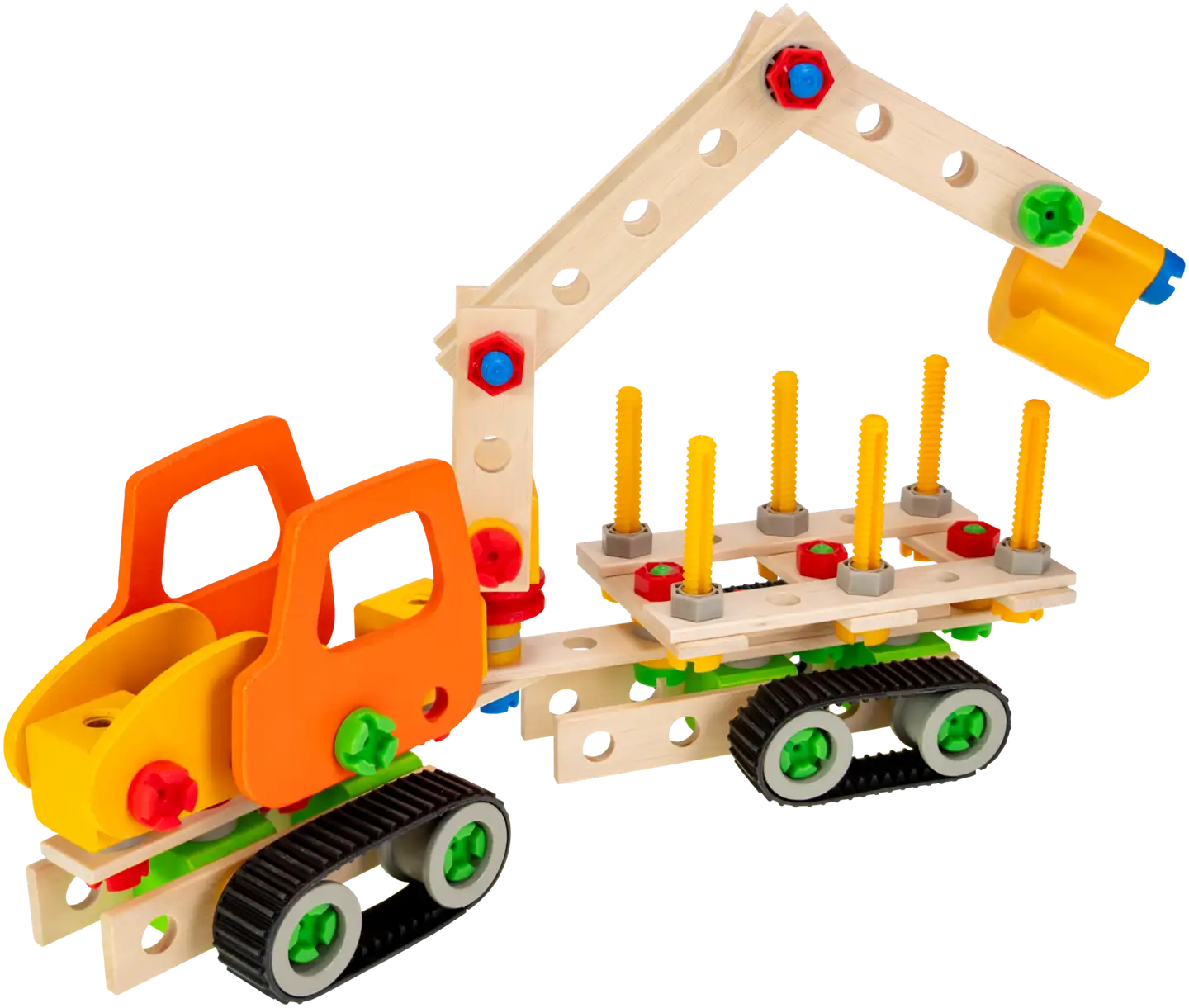 Heros rakennussarja Constructor Kaivinkone 170 osaa - 4
