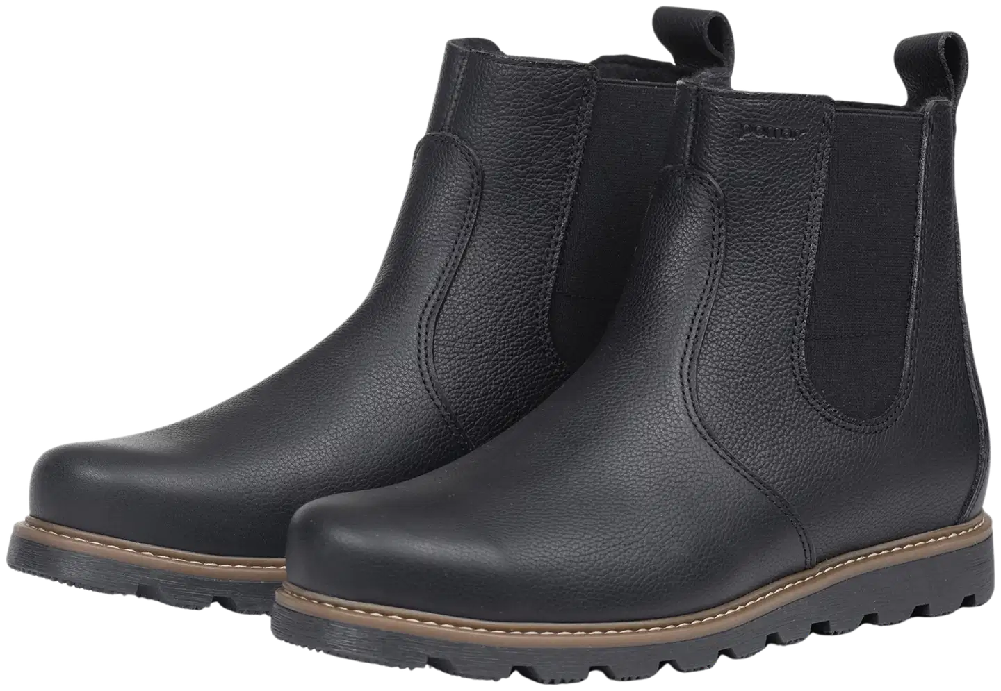 Pomar miesten talvinilkkuri Raja 48258-100 - Black Vivian/Tan sole - 2