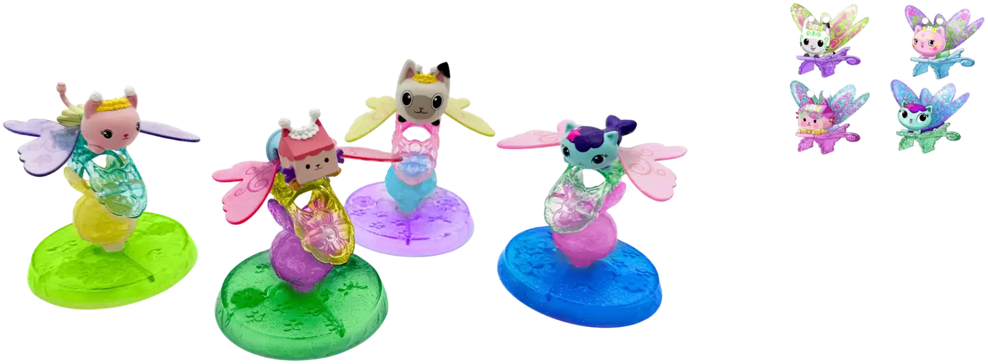 Gabby's Dollhouse lennokkaat keijusormukset