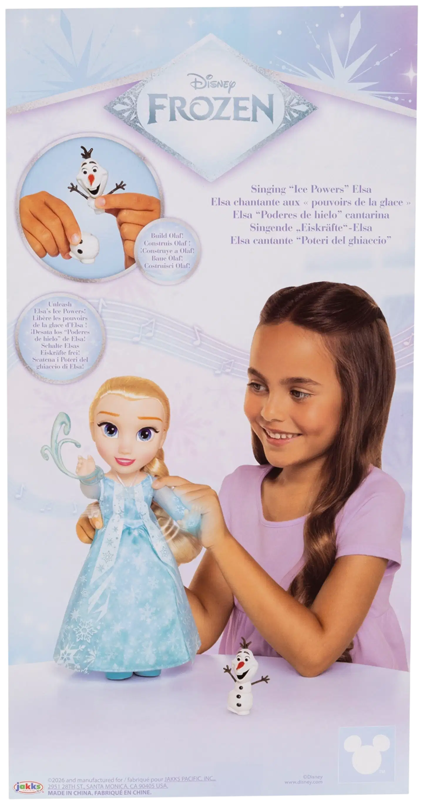 Frozen-leikkisetti laulava Elsa-nukke 38 cm - 4