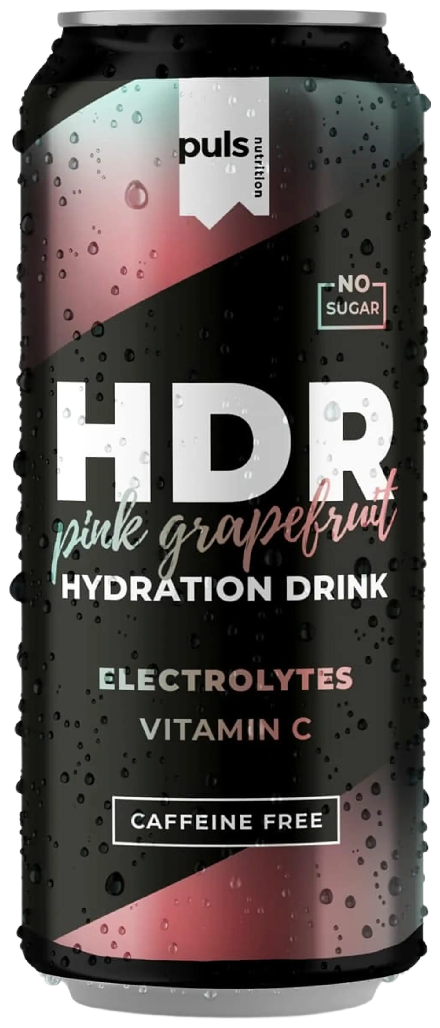 PULS HDR Hydration elektrolyyttijuoma Pink grapefruit 330ml