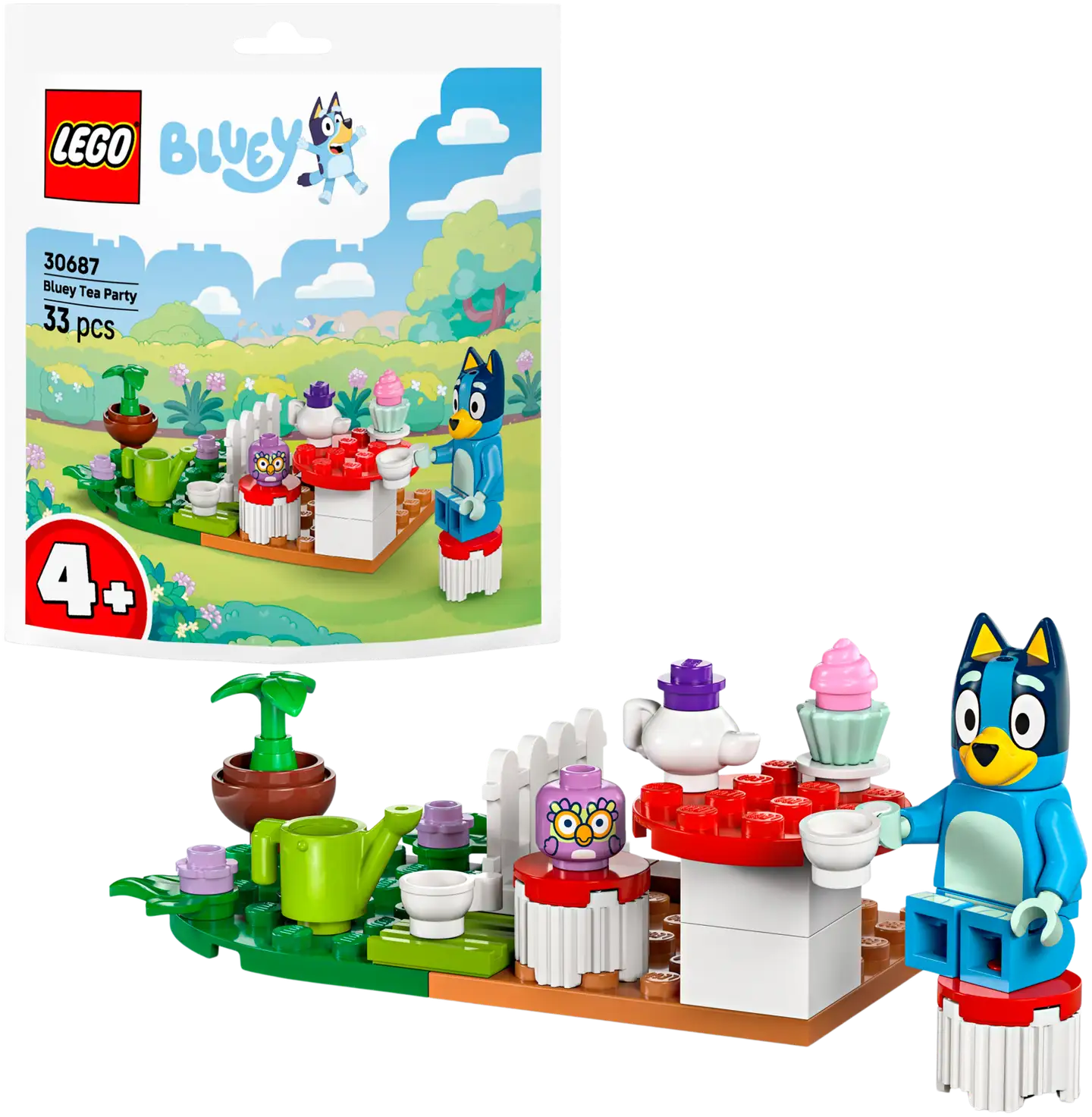 LEGO Bluey 30687 Blueyn teekutsut - 1