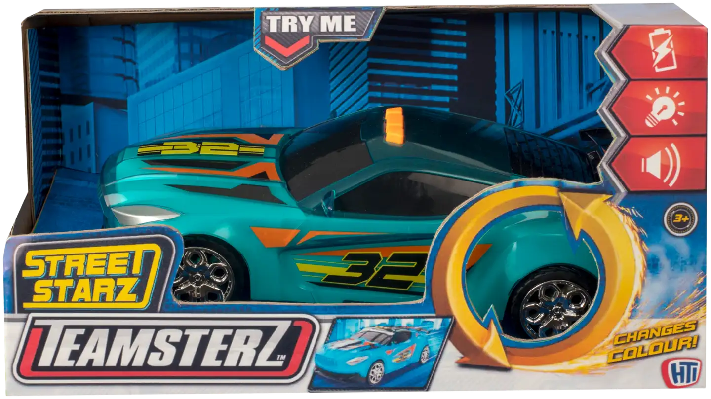 Teamsterz lelu Street Starz Colour Change väriä vaihtava auto - 3