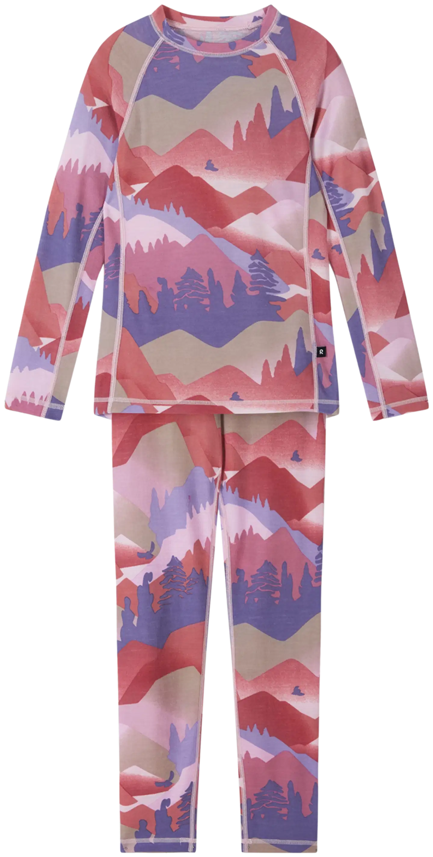 Reima lasten villa-aluskerrasto Taitoa 5200030D - Grey Pink - 1