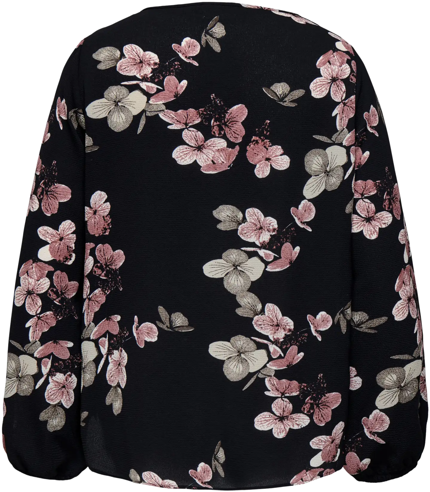 ONLY CARMAKOMA naisten kukkapaita Carvica - BLACK - 2