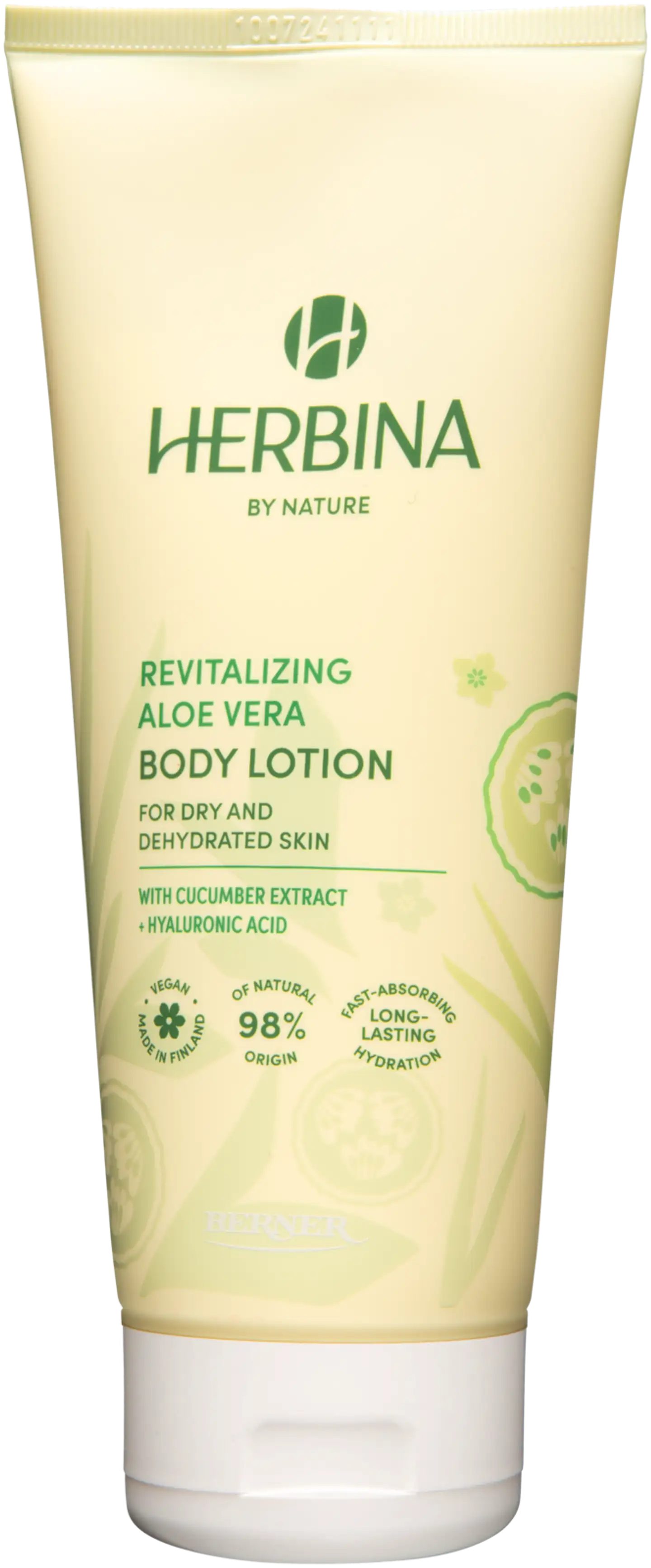 Herbina 200ml vartalovoide Revitalizing Aloe Vera