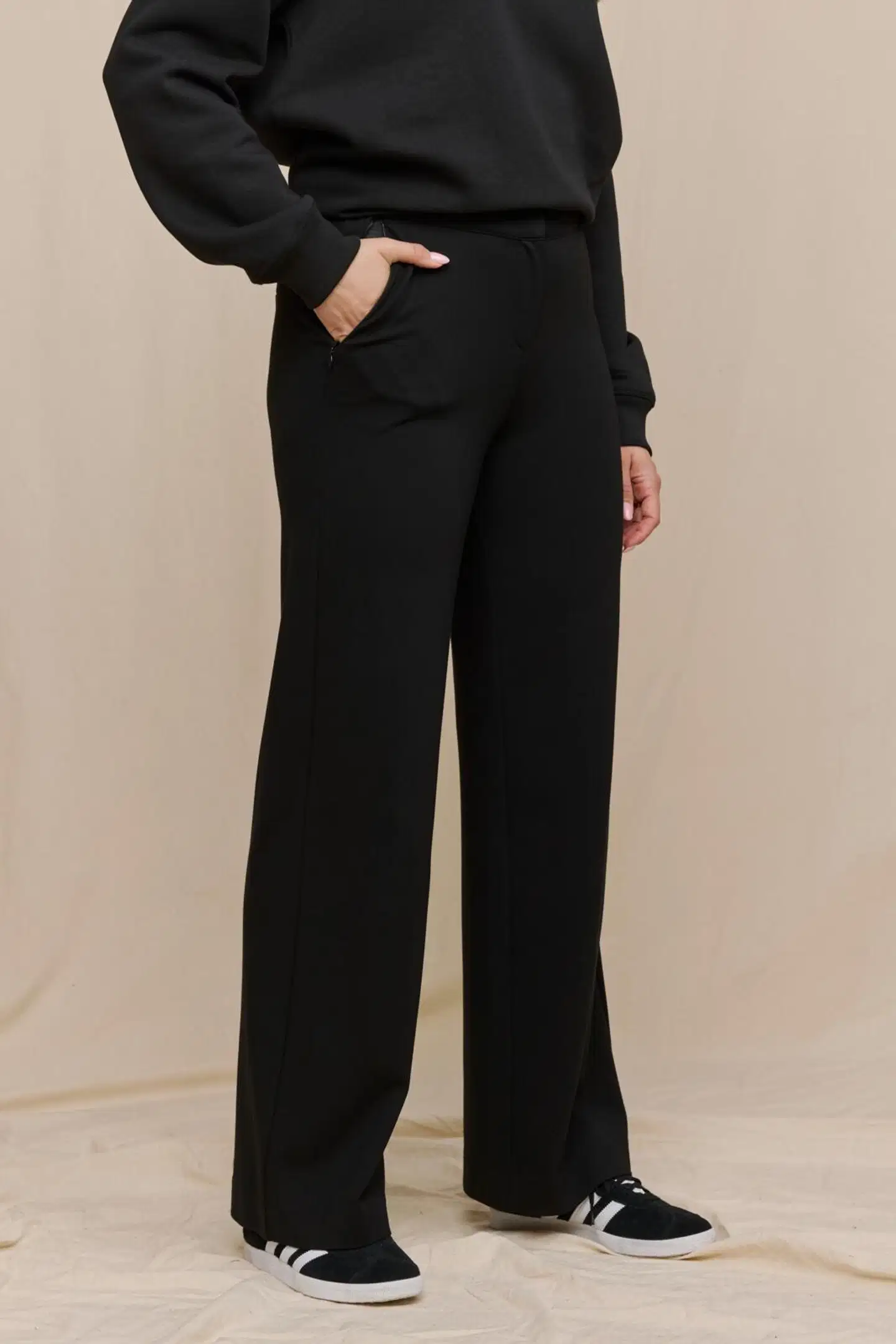 Finlayson naisten housut Perfect - black - 3