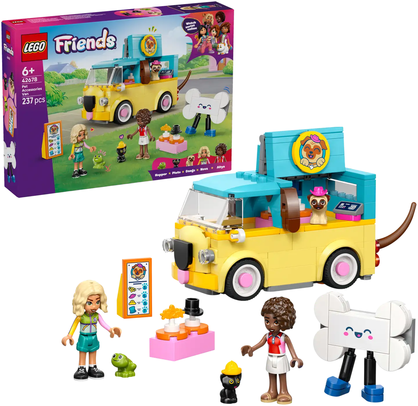 LEGO® LEGO Friends 42678 Lemmikkitarvikeauto - 1