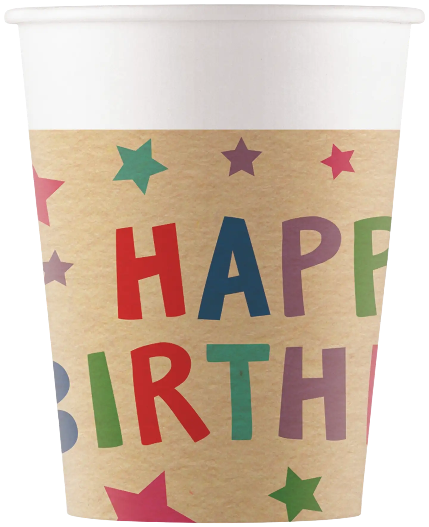 Kraft Happy Birthday with Stars FSC kartonkimukit 200ml