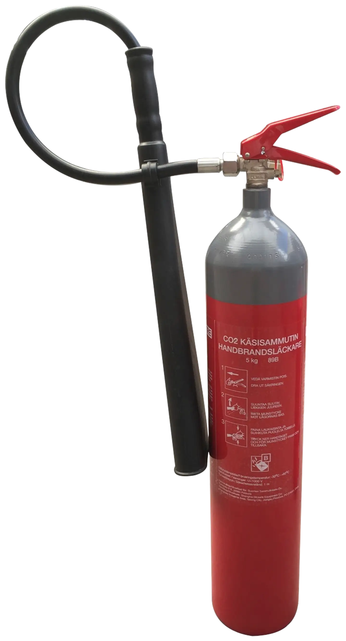 PROSEC hiilidioksidisammutin 5 KG  89B